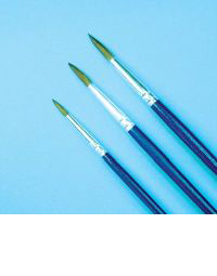 Synthetic Hair Modellers Paint Brushes