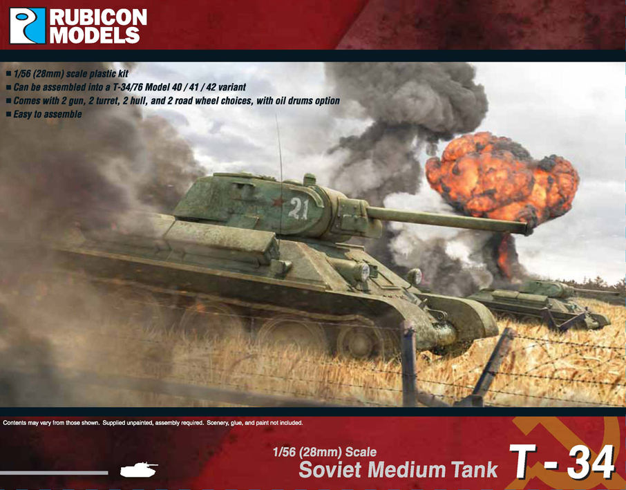 280013 Rubicon Models T-34/76
