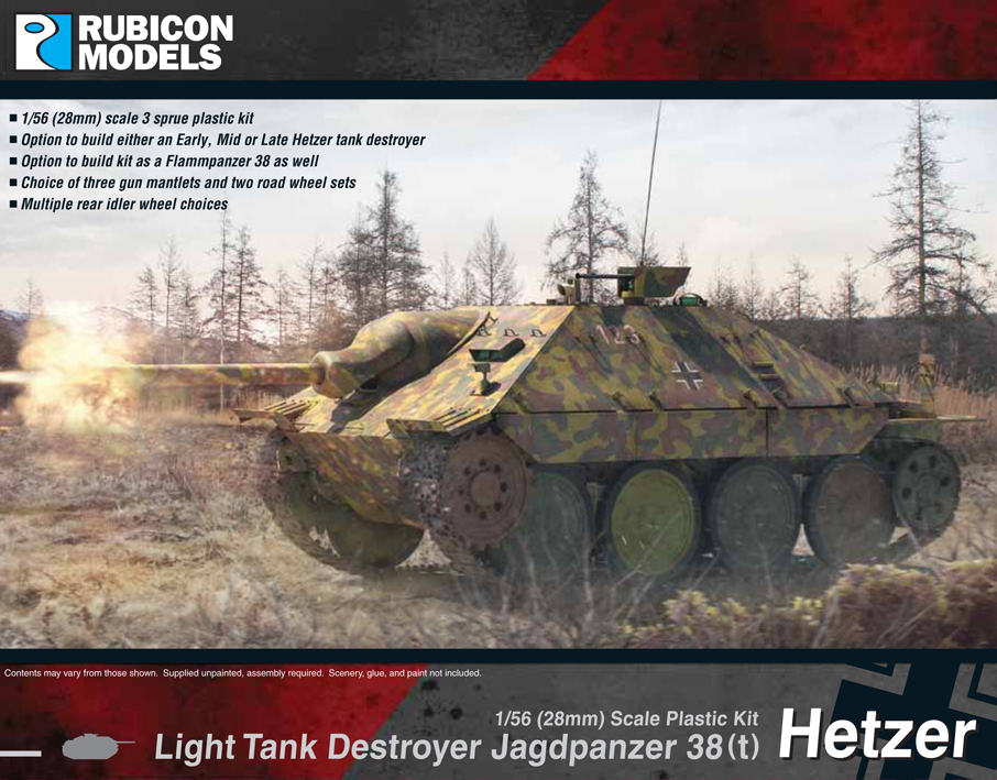 280030 Rubicon Models Jagdpanzer 38(t) Hetzer
