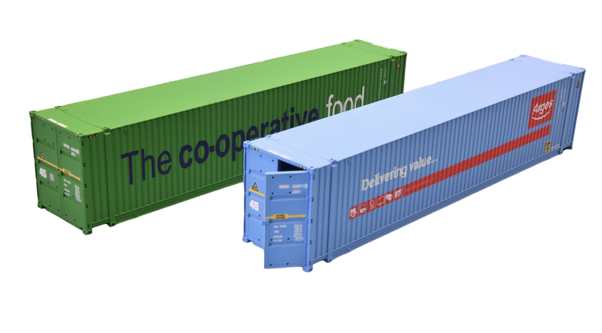 4F-028-001 45 Foot Container Hi Cube Twin Pack Argos / Co-operative