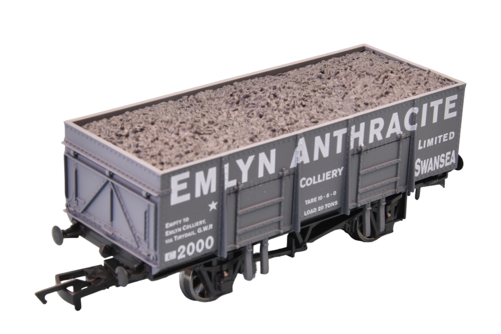 4F-038-001 20T STEEL MINERAL EMLYN ANTHRACITE