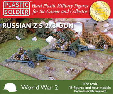 62011 WW2G20002 Russian Zis 2 and 3 Anti Tank or Field Gun