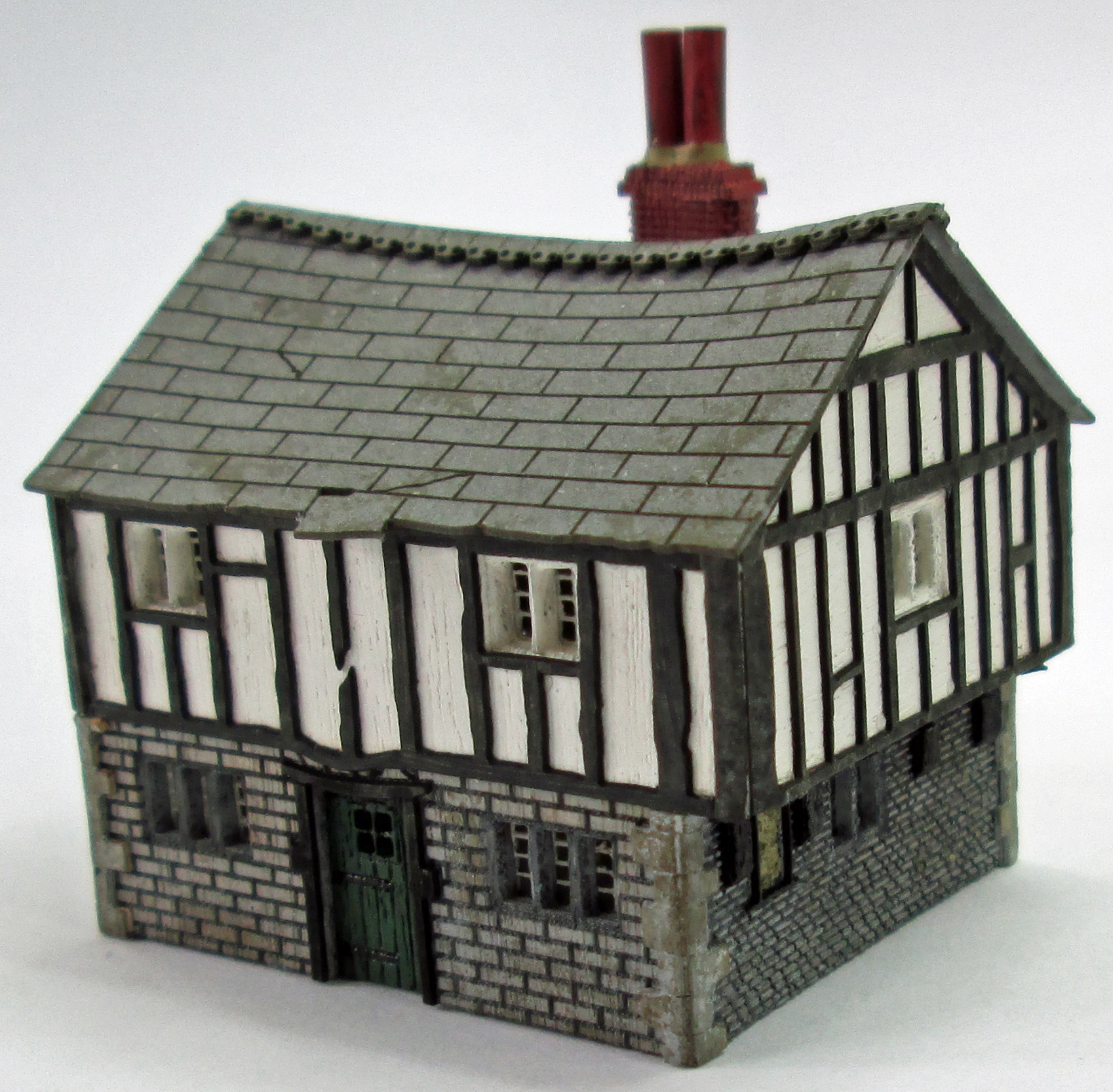 95656 NTC1 Ancorton N Scale Tudor Cottage Kit
