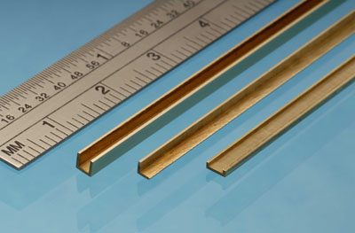 A4 Albion Alloys - 4mm Brass Angle