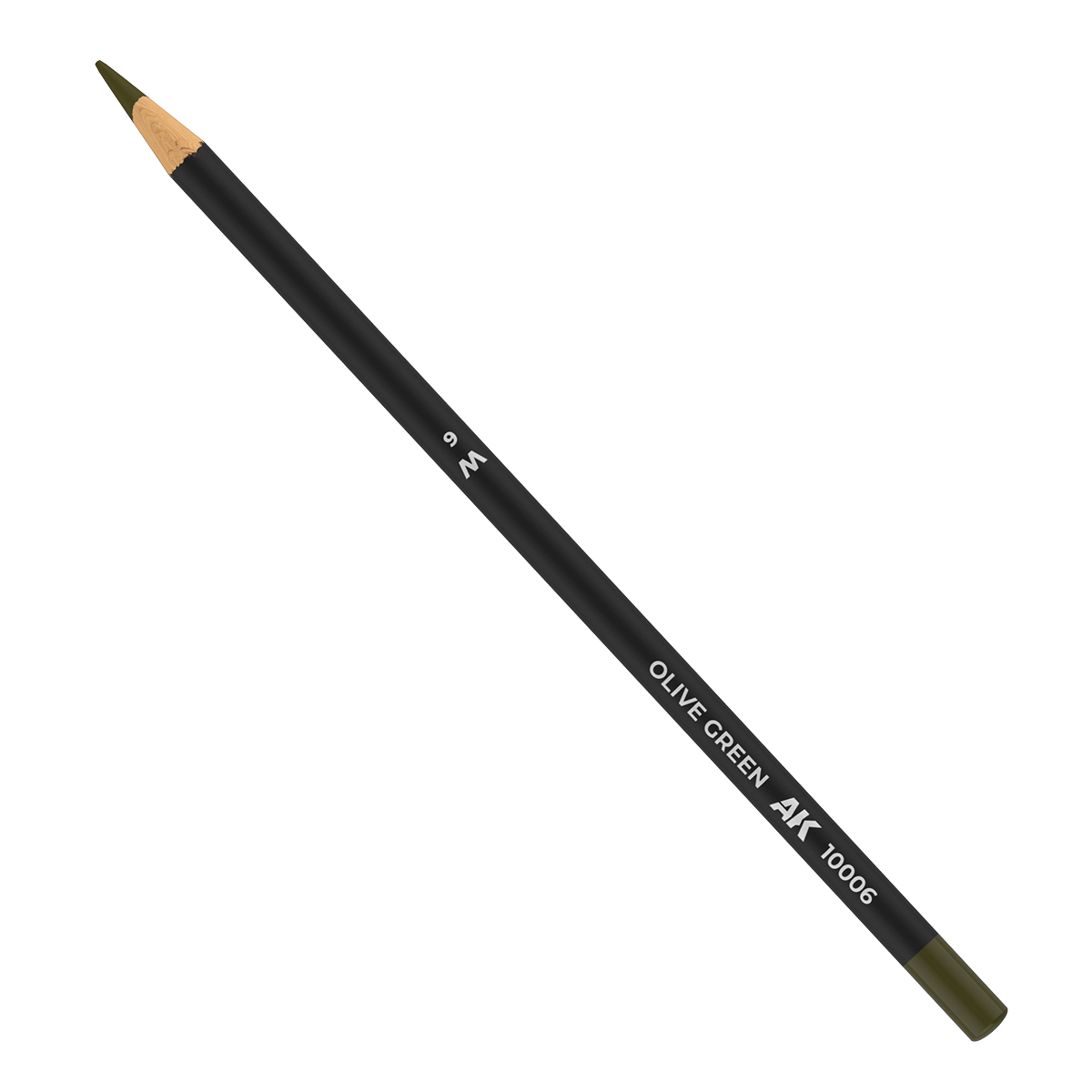 AK10006 AK Interactive Weathering Pencil Olive Green (Trade Pack of 5)