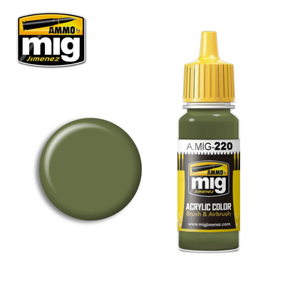 MIG220 FS 34151 ZINC CHROMATE GREEN (INTERIOR GREEN)