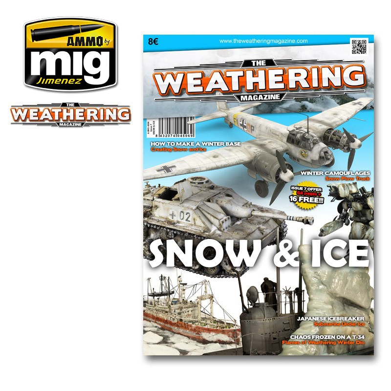MIG4506 THE WEATHERING MAGAZINE #7  Ice & Snow ENGLISH