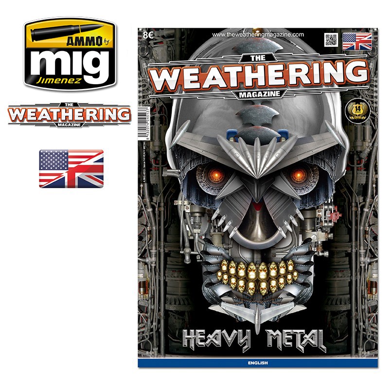 MIG4513 THE WEATHERING MAGAZINE #14  Heavy Metal ENGLISH