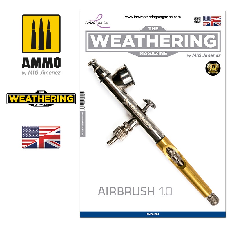MIG4535 The Weathering Magazine 36 - Airbrush 1.0 (English)