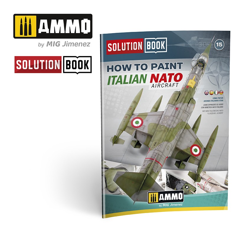 MIG6525 How to Paint Italian NATO Aircraft SOLUTION BOOK