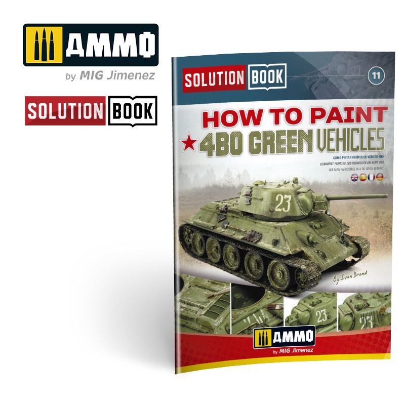 MIG6600 HOW TO PAINT 4BO GREEN VEHICLES
