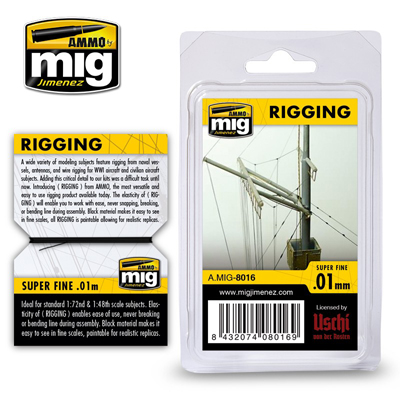 MIG8016 RIGGING SUPER FINE 0.01MM