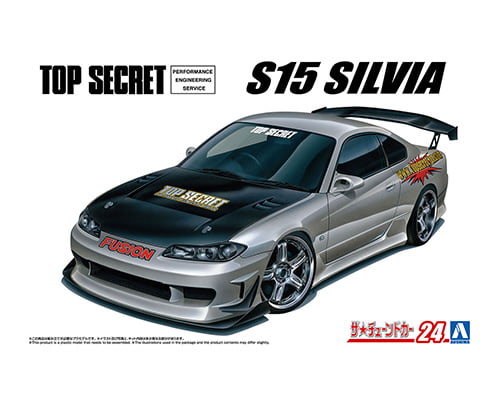 05874 Aoshima 1/24 TOPSECRET S15 SILVIA '99(NISSAN)