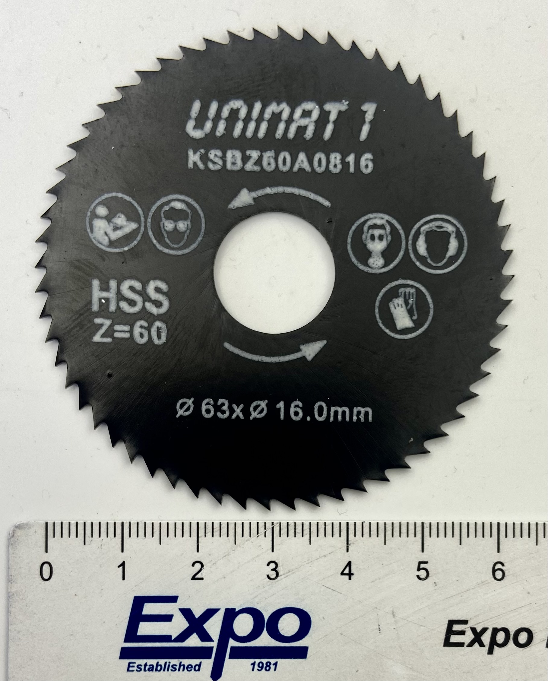 162333 Unimat Metaline Fine Cut Saw Blade