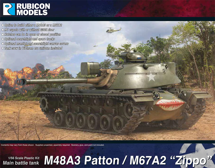 280141 M48A3 PATTON/M67 A2 ZIPPO