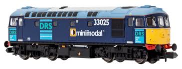 2D-001-012 Dapol Class 33/0 33025 DRS
