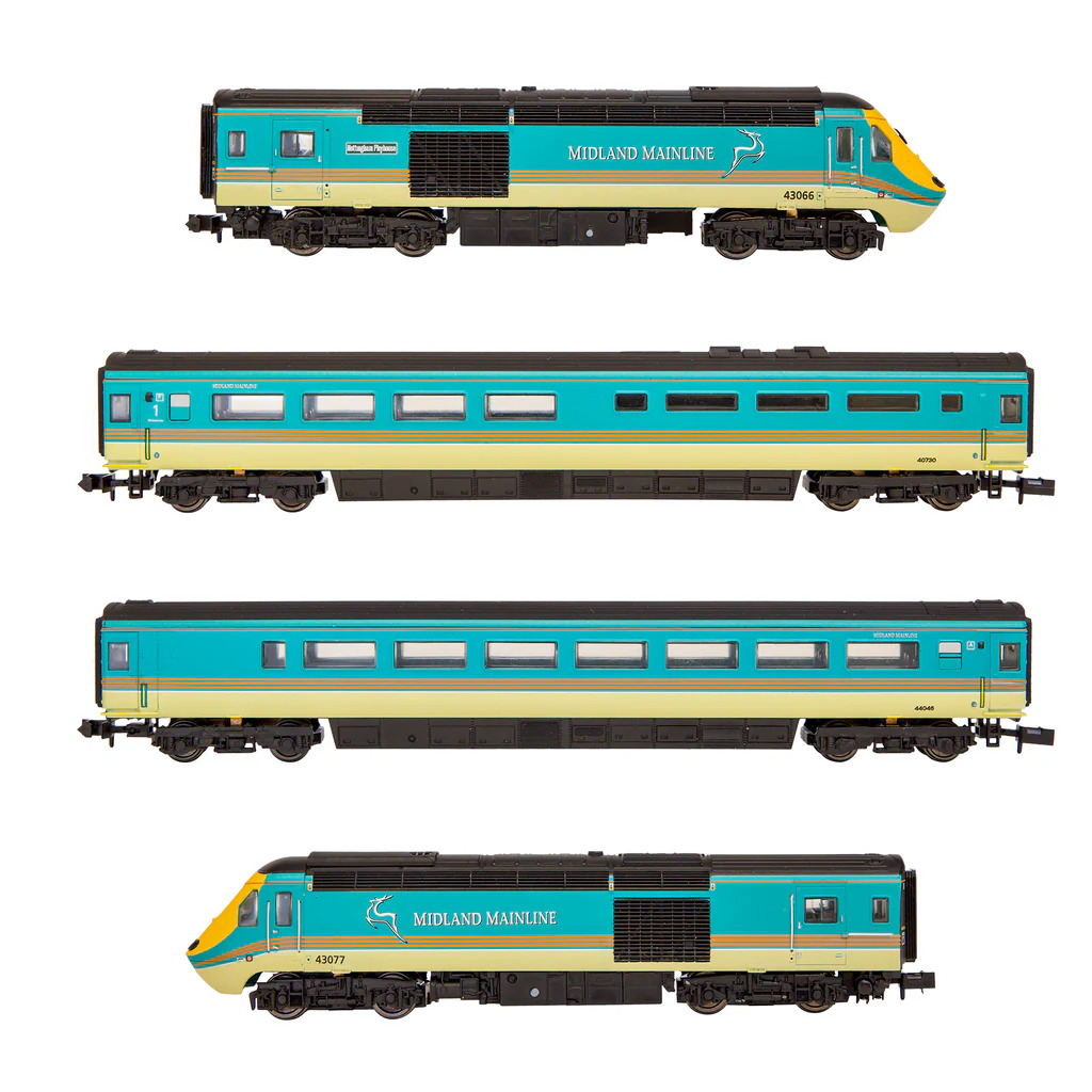 2D-019-015 Class 43 HST Midland Mainline 43066 & 43077