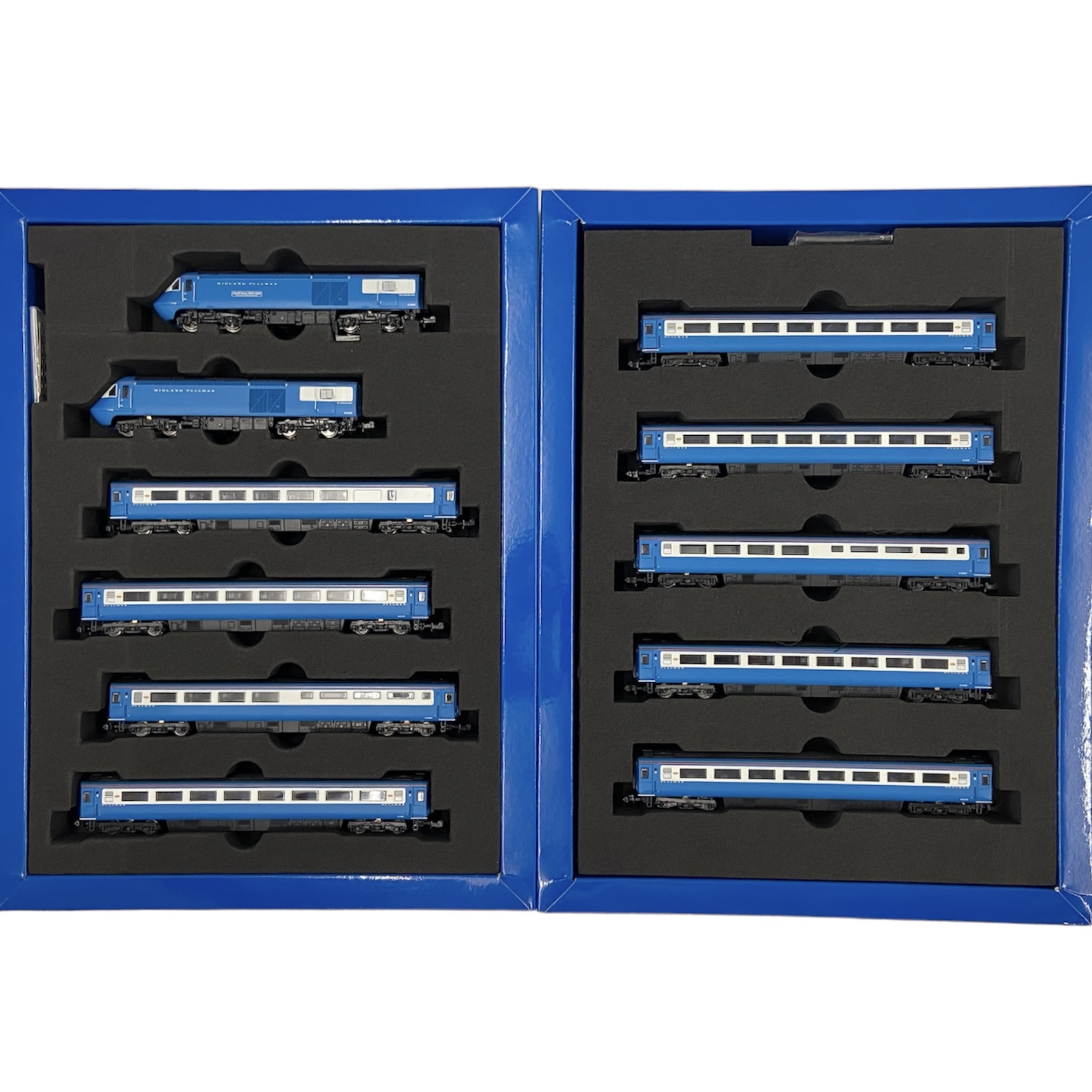 2D-019-300 Dapol Class 43 HST Pullman Blue Full Train Set (11 Car Set)