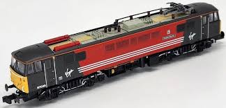 2D-087-003D Dapol CLASS 87 ROBERT BURNS VIRGIN TRAINS DCC