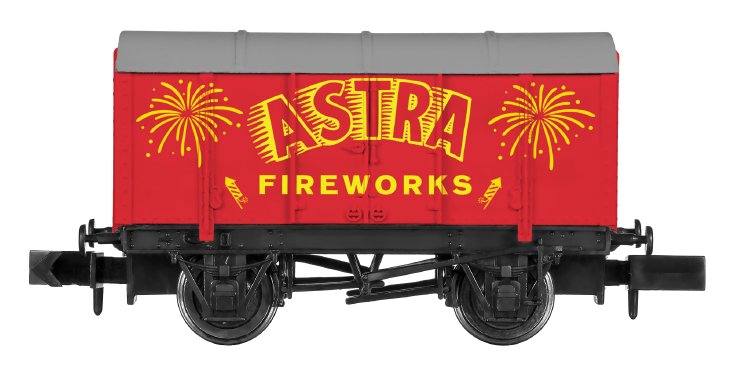 2F-013-093 Dapol Gunpowder Van ASTRA FIREWORKS