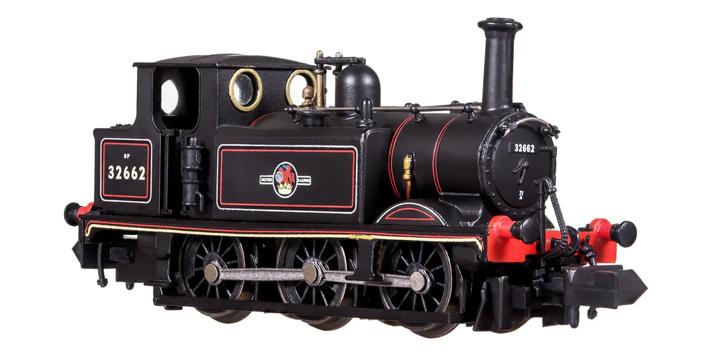 2S-012-017 Dapol Terrier A1X 32662  BR Black Late Crest