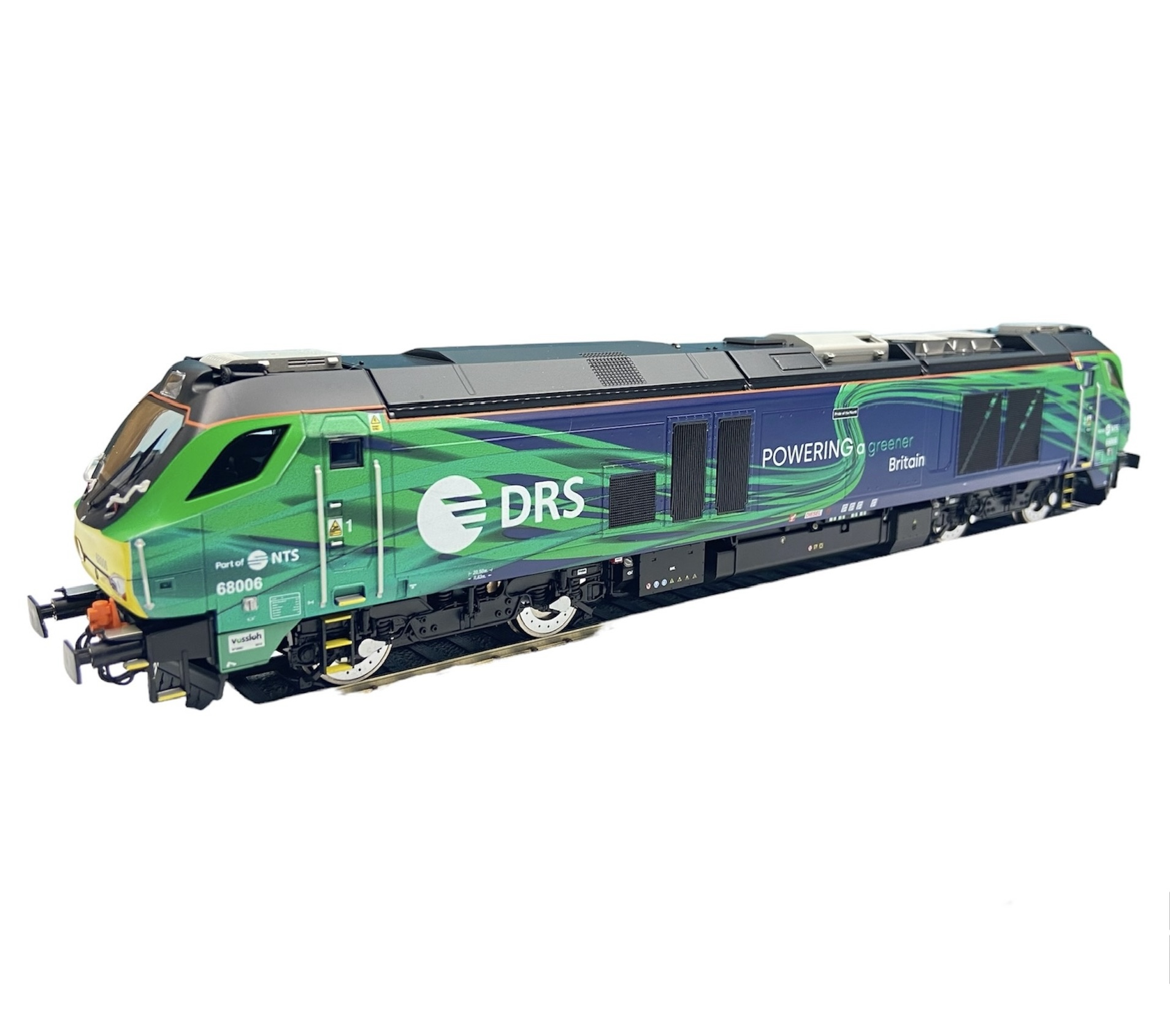 4D-022-023D Dapol Class 68 Pride of the North  68006 DRS/NTS Green DCC Fitted