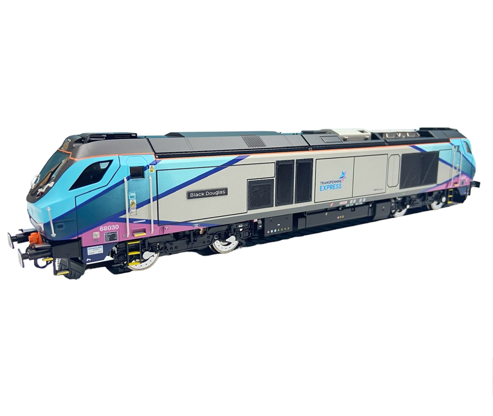 4D-022-025D Dapol Class 68 Black Douglas  68030 Transpenine Express DCC Fitted