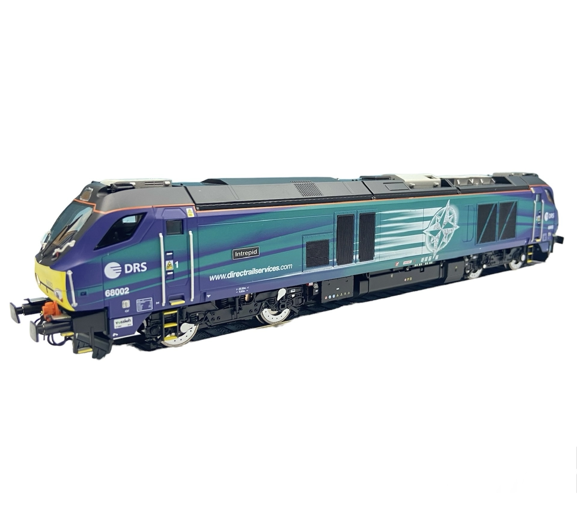 4D-022-027 Dapol Class 68 Intrepid  68002 Compass new DRS Logo