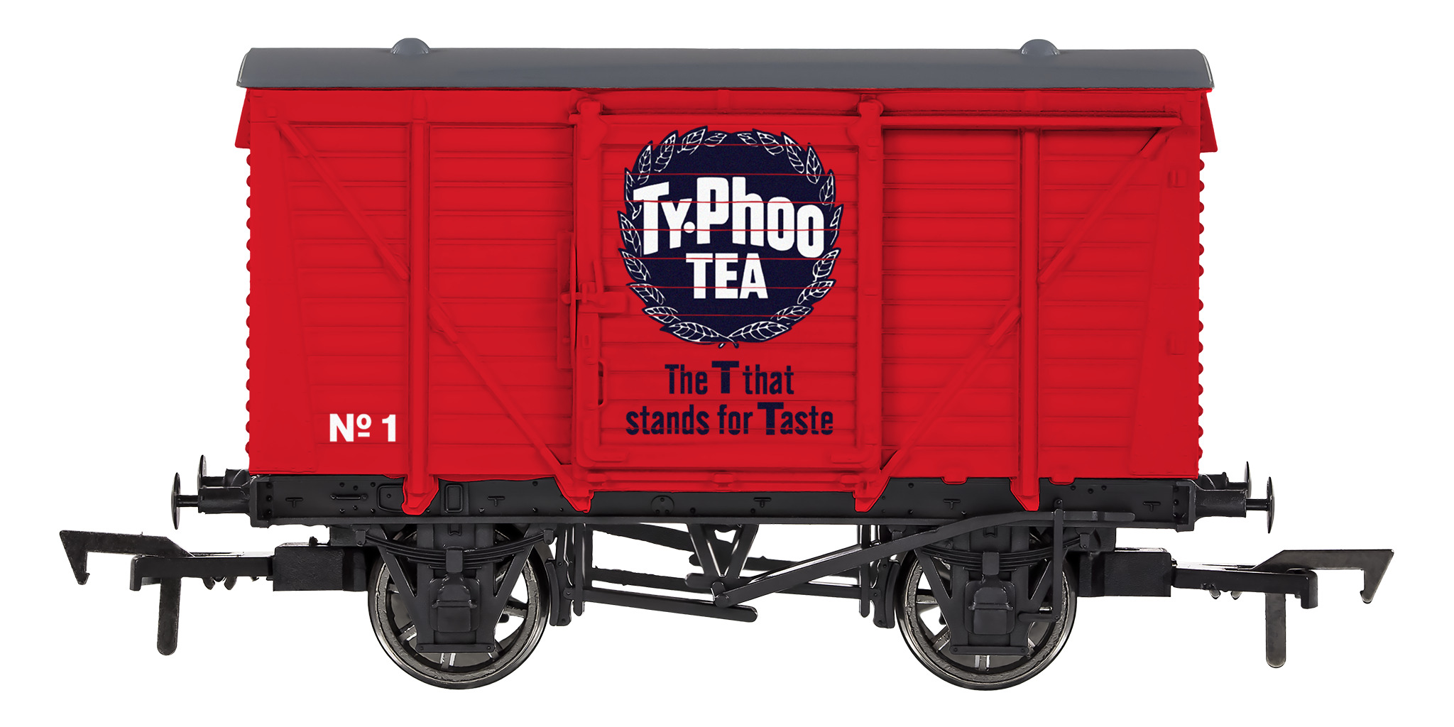 4F-011-139 Dapol Ventilated Van Typhoo Tea Weathered No1