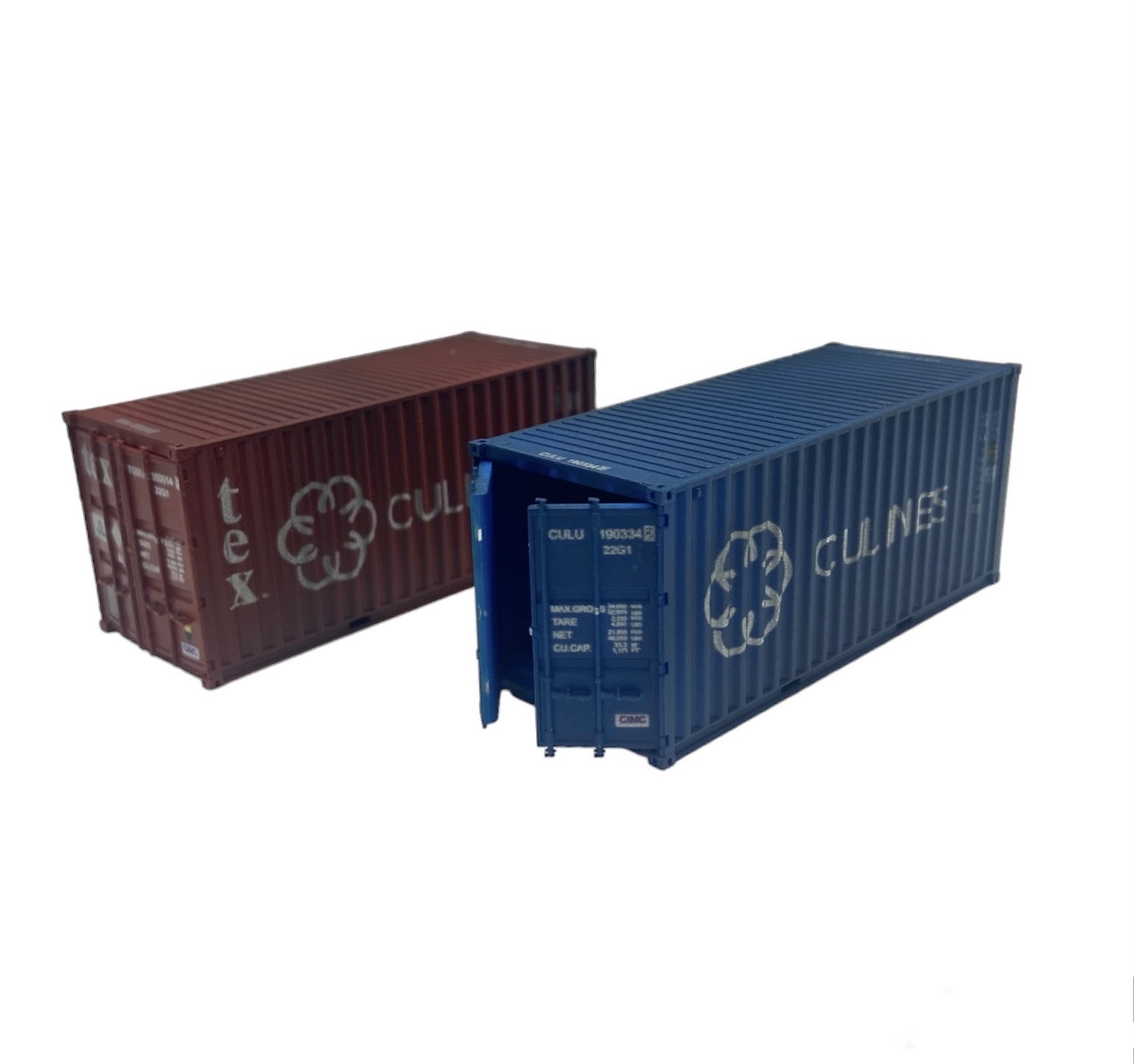 4F-028-173 20ft' Container Culines 190334 2/TGBU 350365 8 Wth Twin Pac