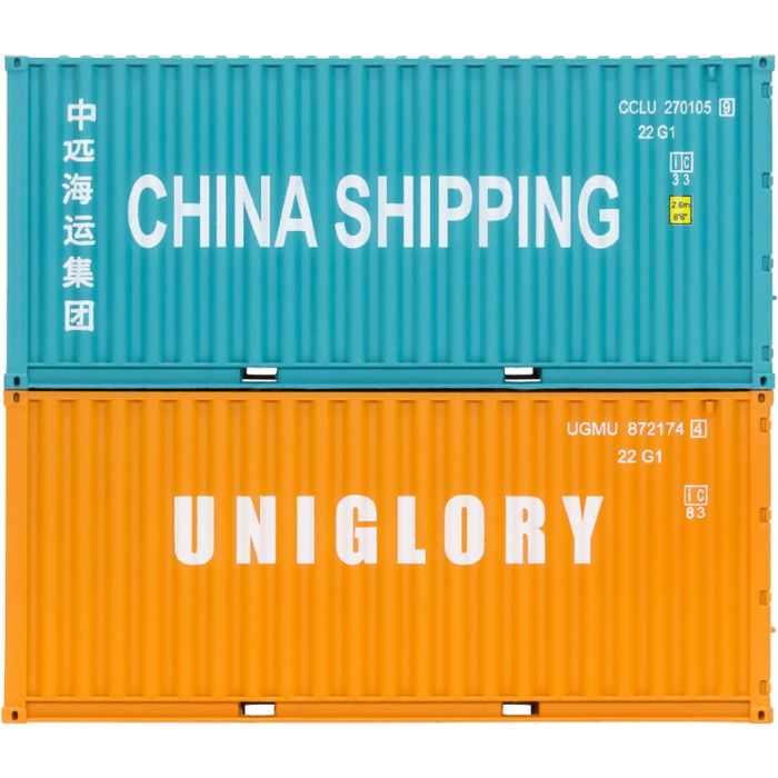 4F-028-214 Dapol 20Ft' Container Uniglory 872174 4/ China Shipping 270105 9