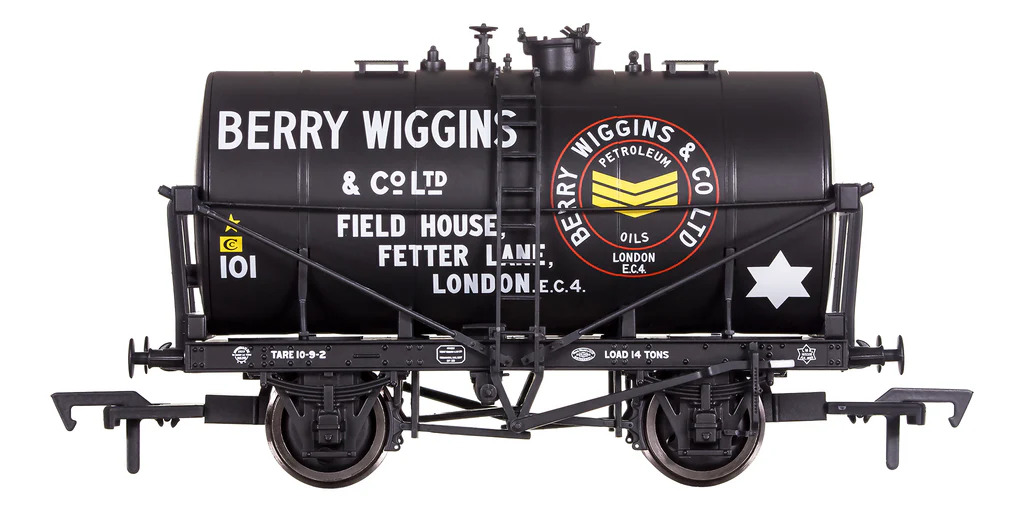 4F-059-005 14T Tank Wagon Class B Berry Wiggins Black 101