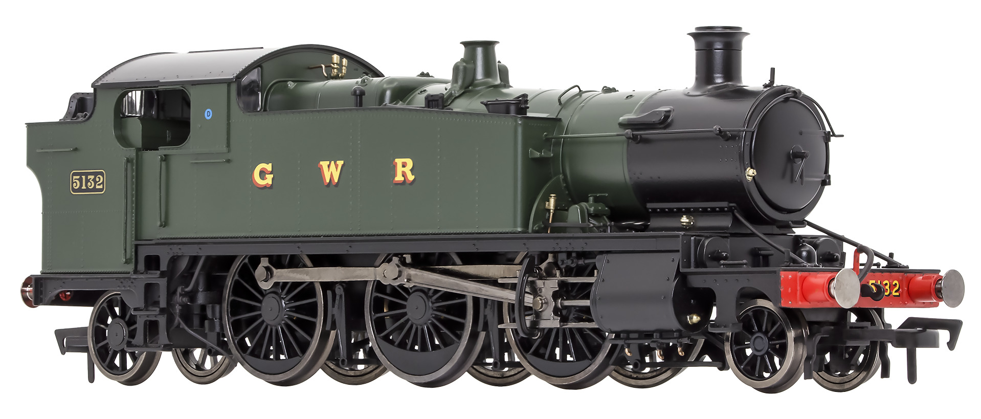 4S-041-011D Dapol LARGE PRAIRIE 5134 GWR GREEN DCC