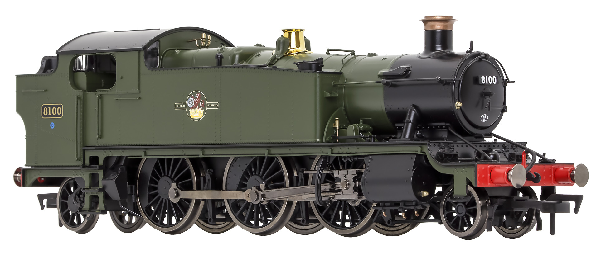 4S-041-014D Dapol LARGE PRAIRIE 8101 BR GREEN DCC