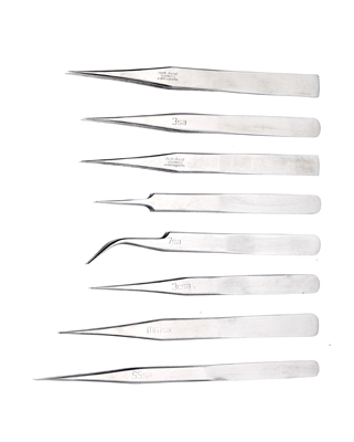 79031 8pc High Quality Tweezer Set