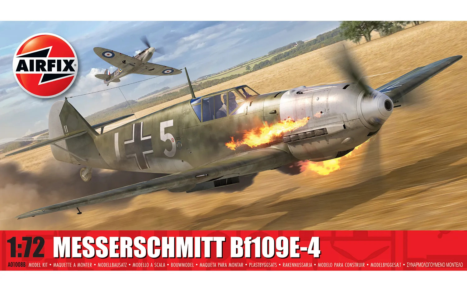 A01008B Aifix Messerschmitt Bf109E-4