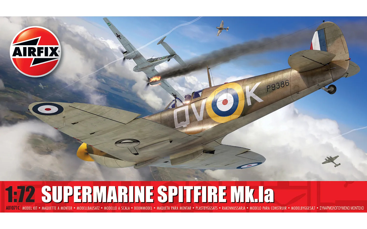 A01071C Airfix Supermarine Spitfire Mk.Ia