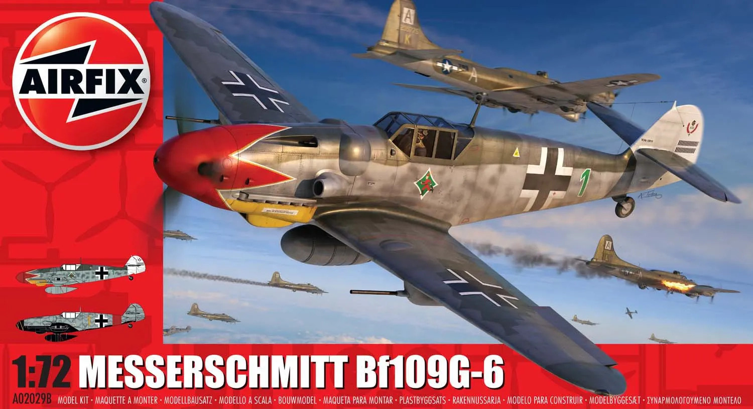 A02029B Airfix Messerschmitt Bf109G-6