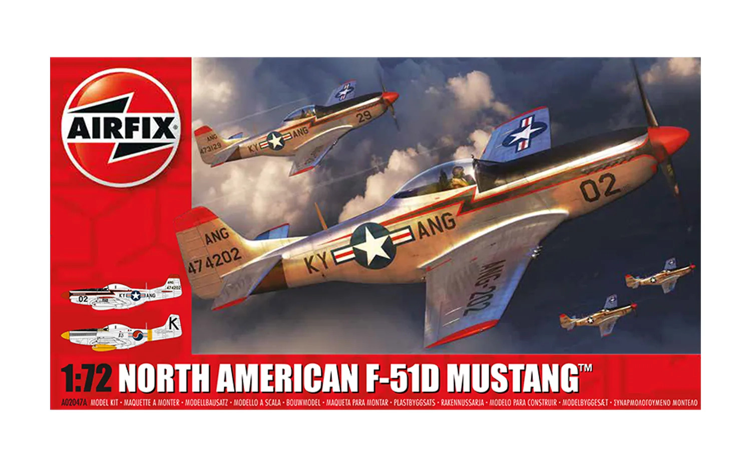 A02047A Airfix North American F-51D Mustang