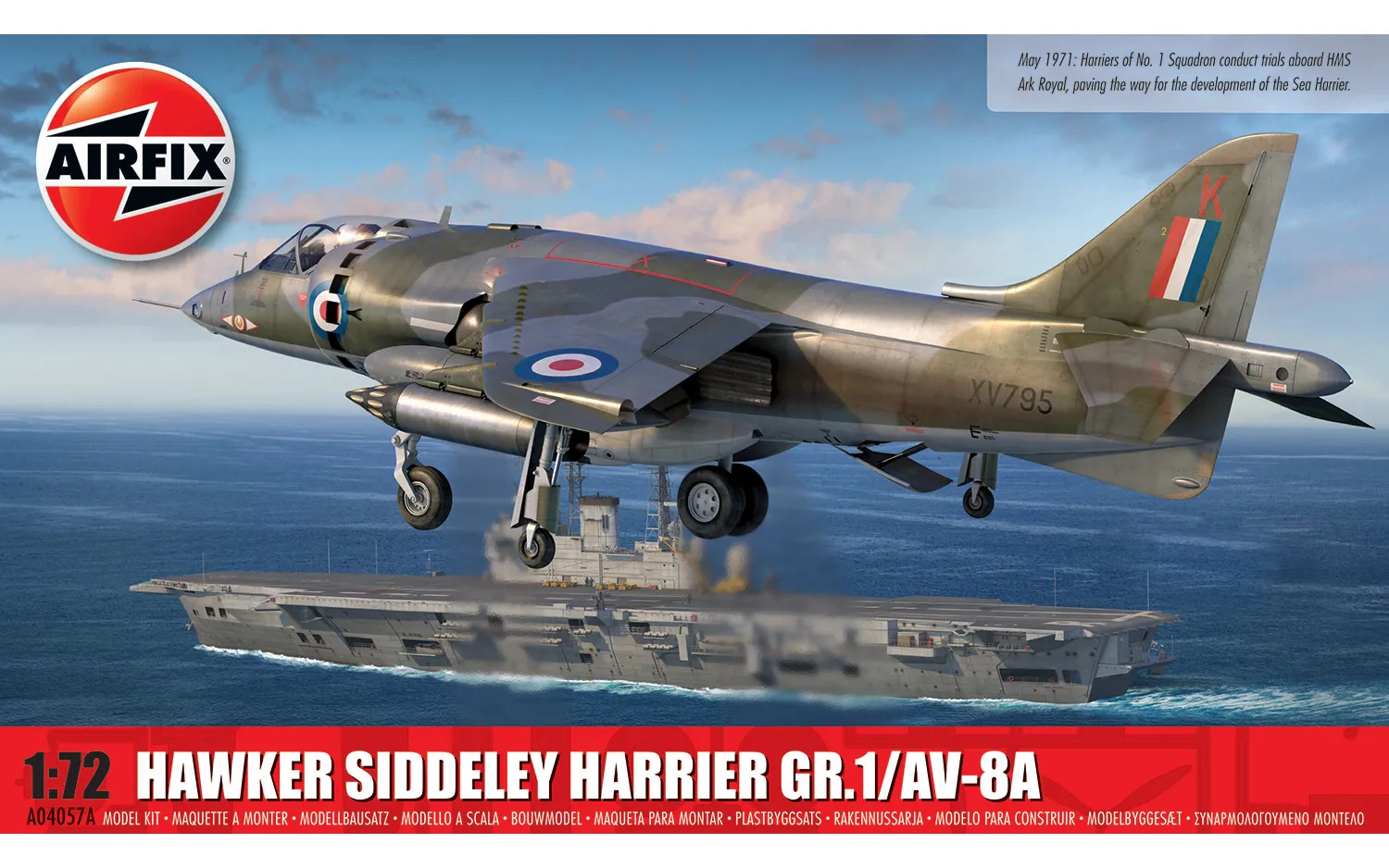 A04057A Airfix Hawker Siddeley Harrier GR.1/AV-8A