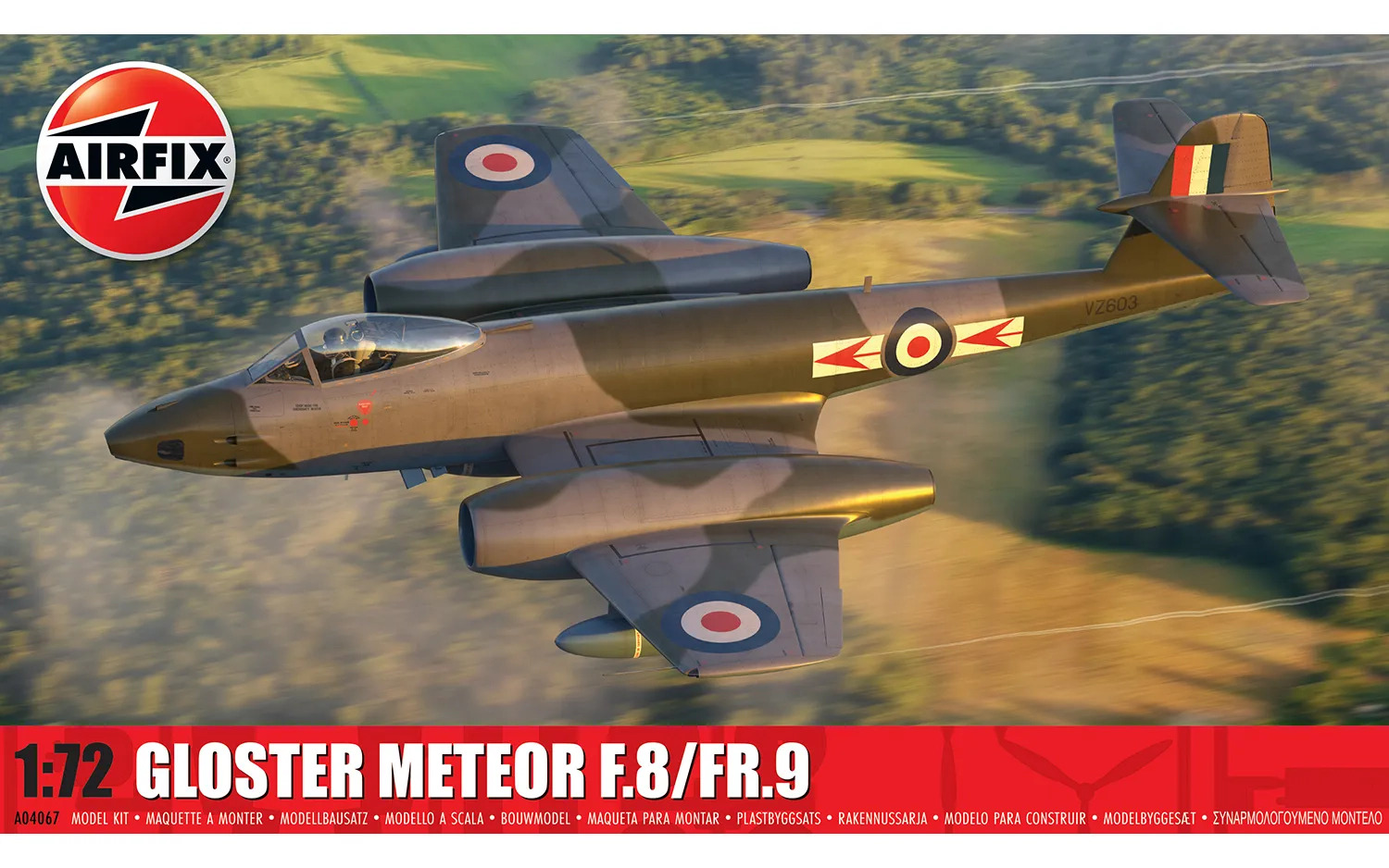 A04067 Airfix Gloster Meteor F.8/FR.9