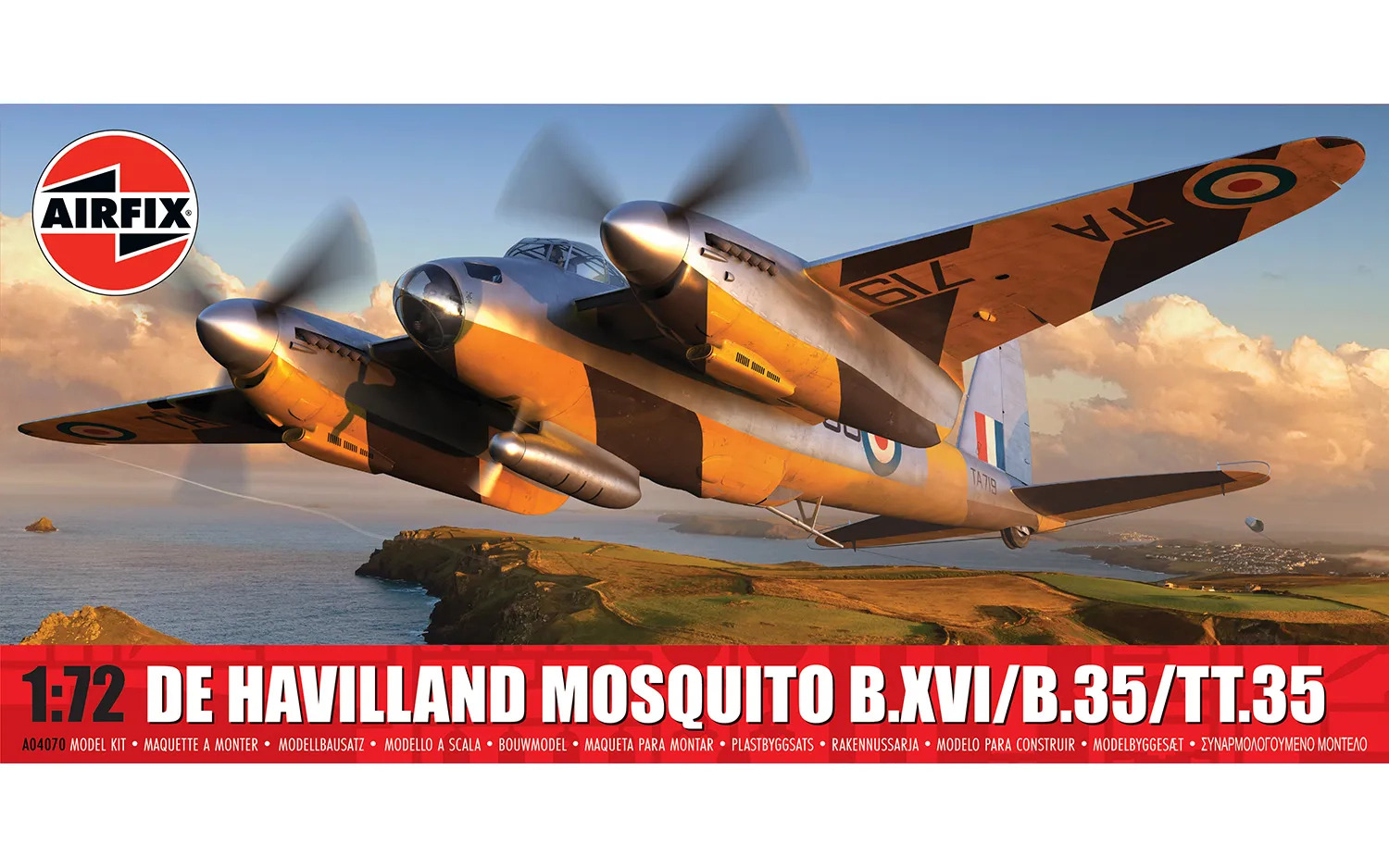 A04070 Airfix de Havilland Mosquito B.XVI/B.35/TT.35