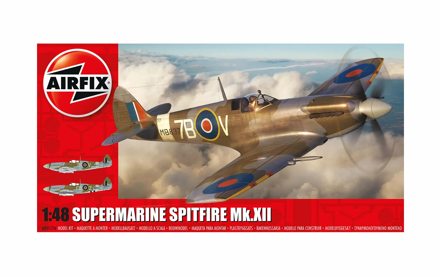 A05117A Airfix Supermarine Spitfire Mk.XII