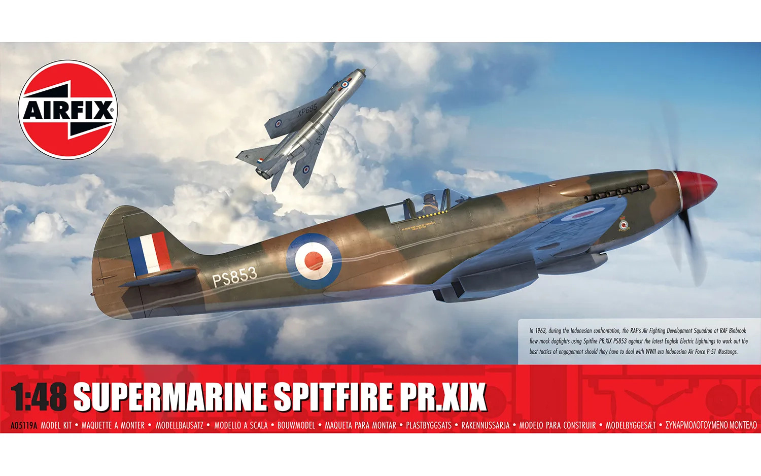 A05119A Airfix Supermarine Spitfire PR.XIX