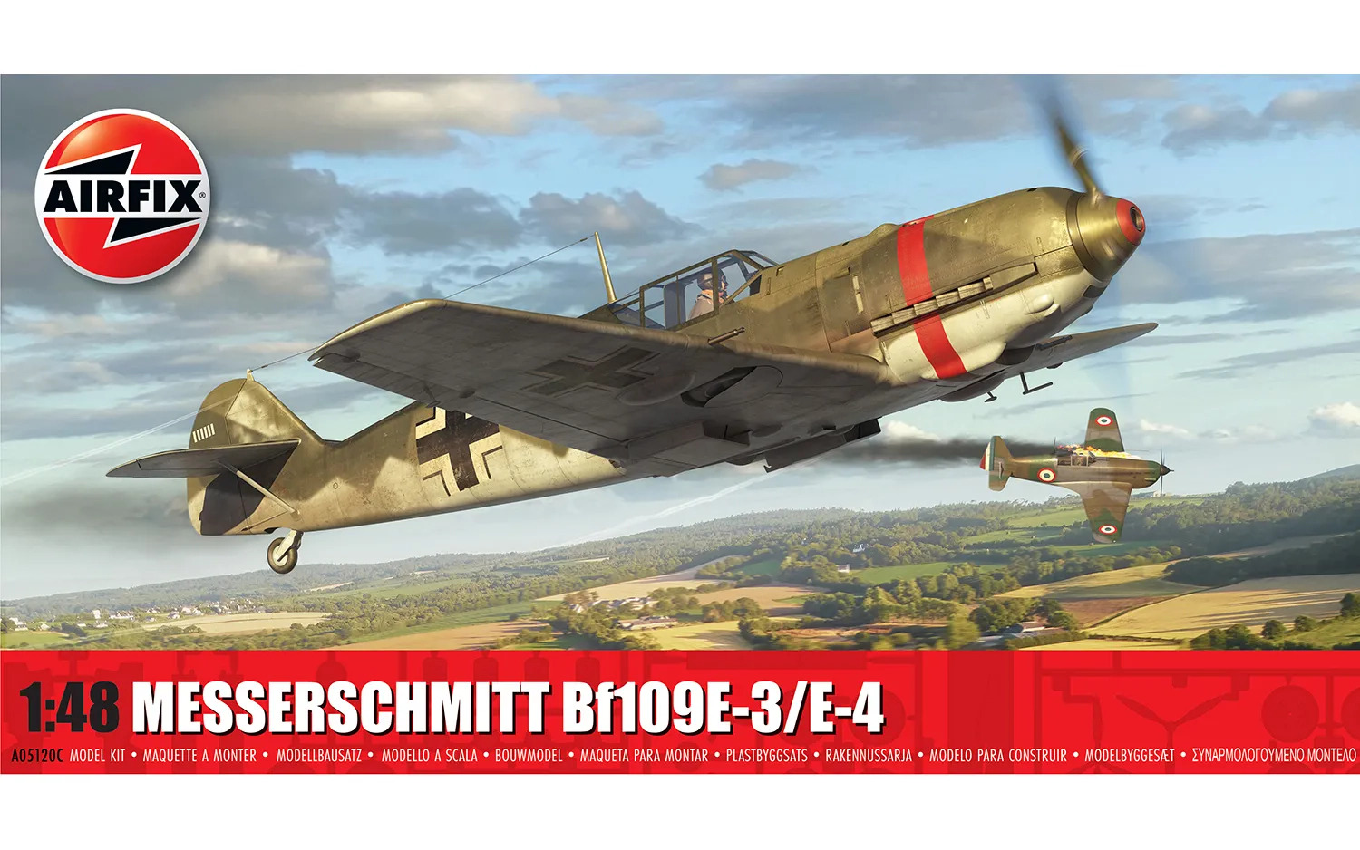 A05120C Airfix Messerschmitt Bf109E-3/E-4