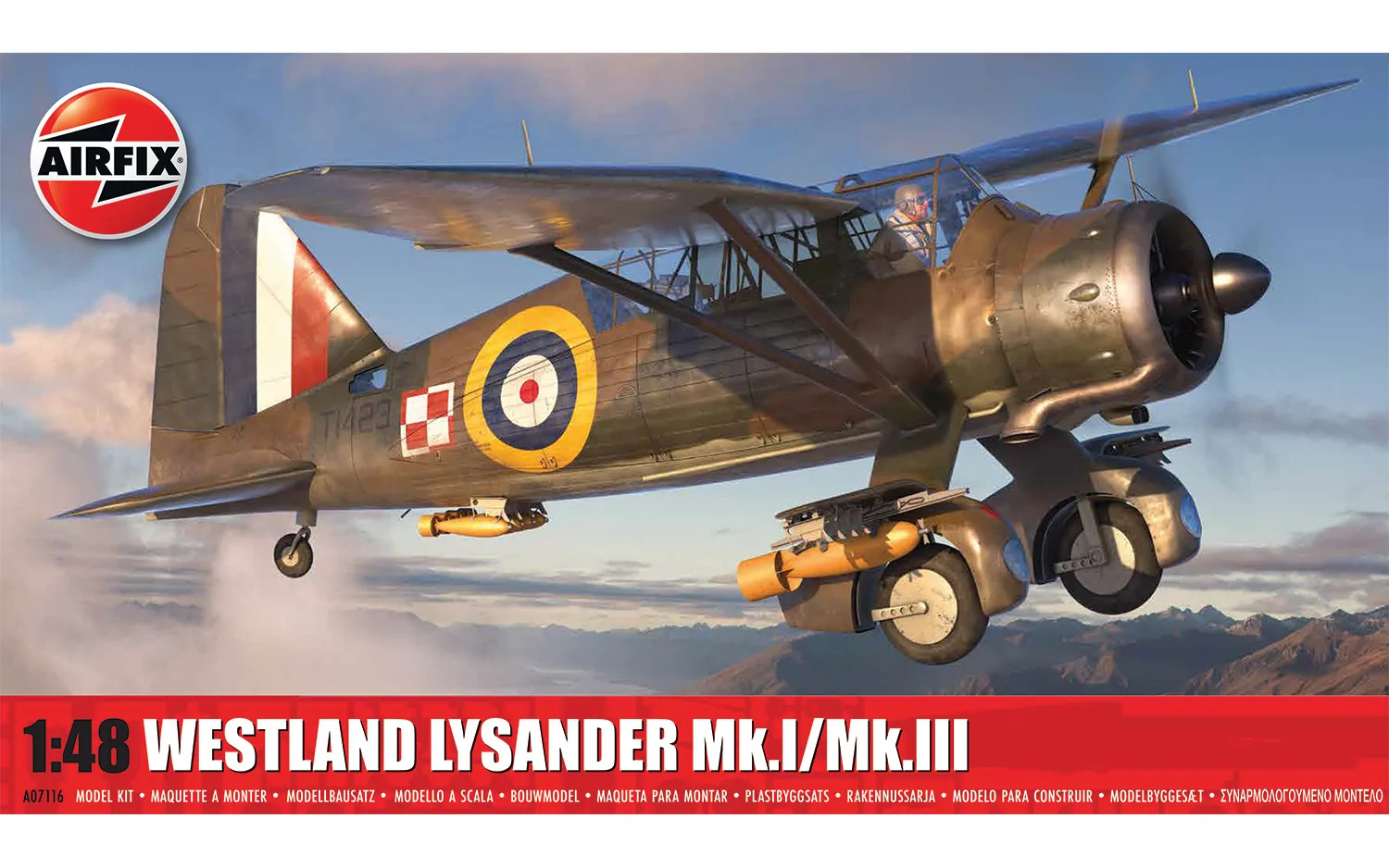 A07116 Airfix Westland Lysander Mk.I/Mk.III