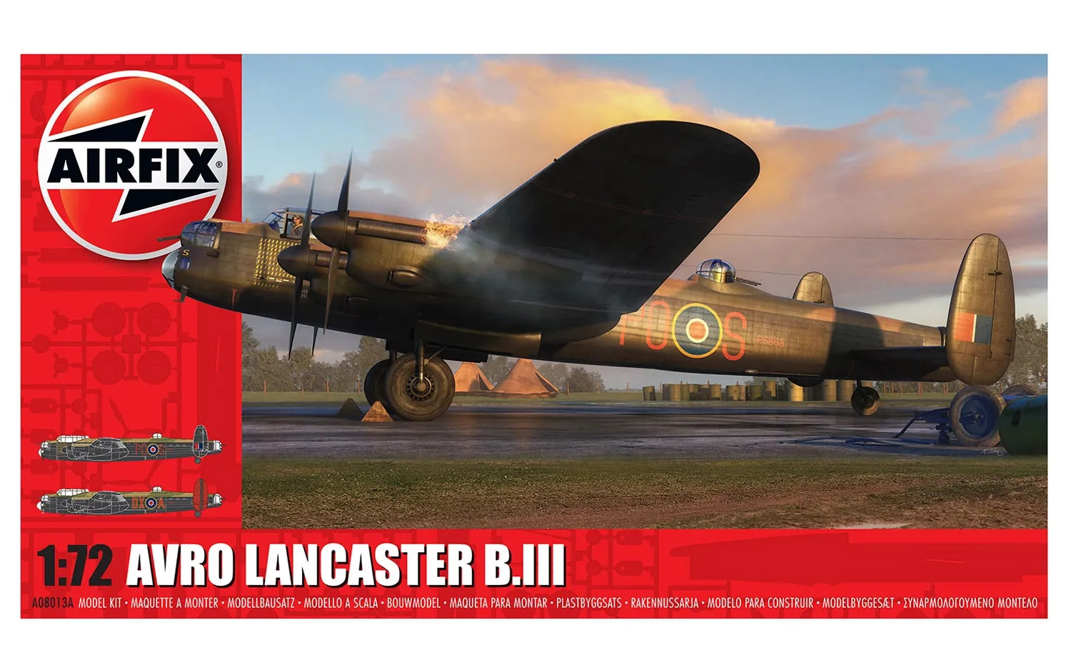 A08013A Aifix Avro Lancaster B.III