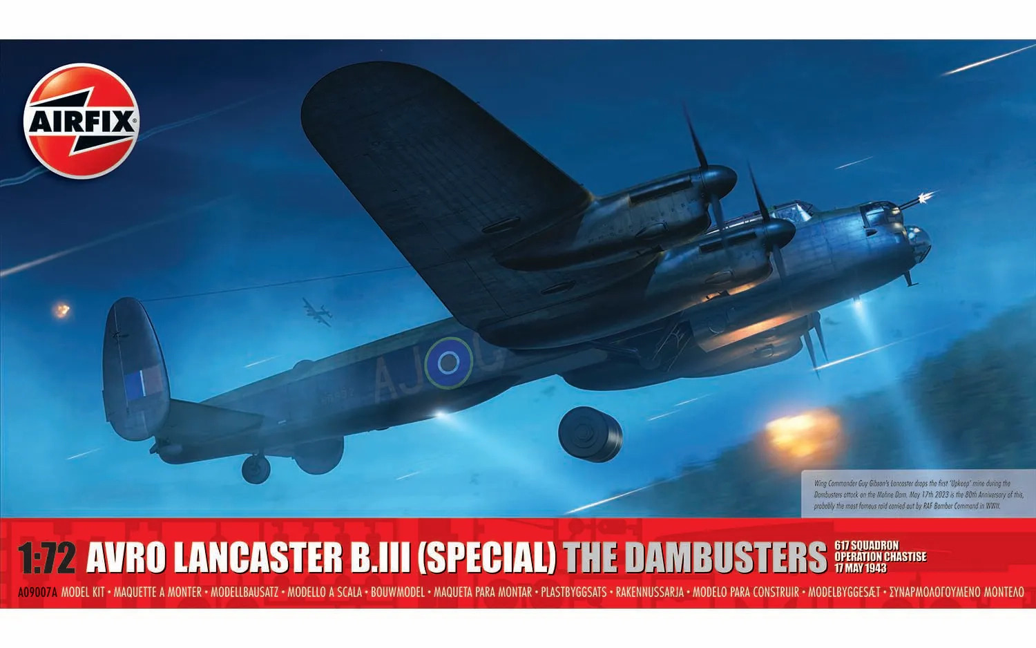 A09007A Airfix Avro Lancaster B.III (SPECIAL) 'THE DAMBUSTERS'