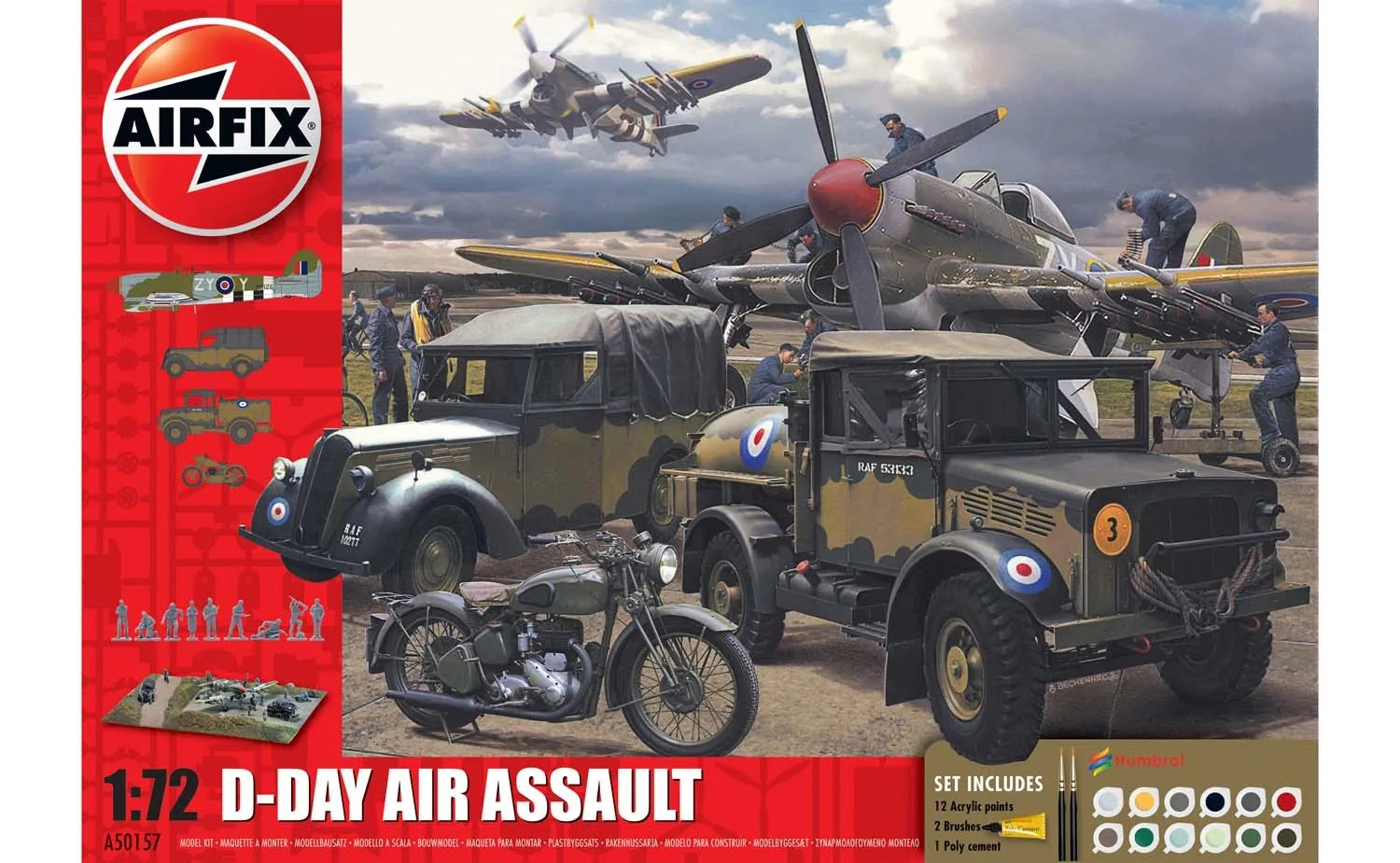 A50157A Airfix D-Day Air Assault Set