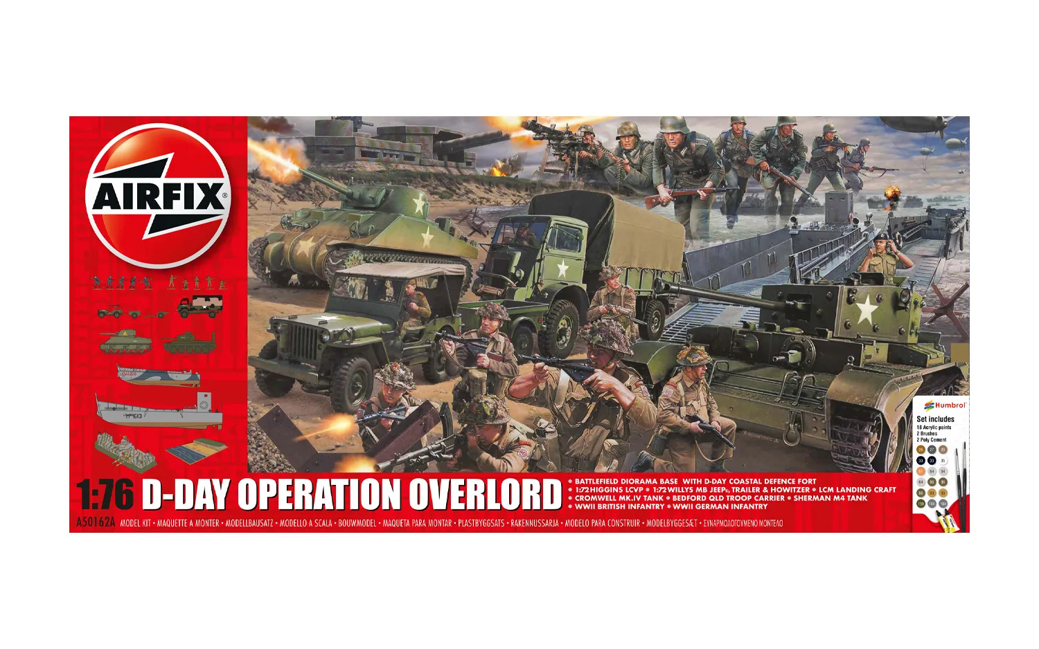 A50162A Airfix D-Day  Operation Overlord Set